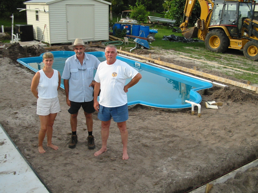 Tony with customers - 40th Anniversary